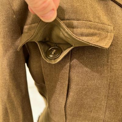 Antique Vintage American Military Wool Jacket