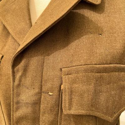 Antique Vintage American Military Wool Jacket