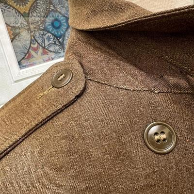 Antique Vintage American Military Wool Jacket