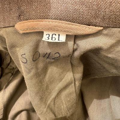 Antique Vintage American Military Wool Jacket