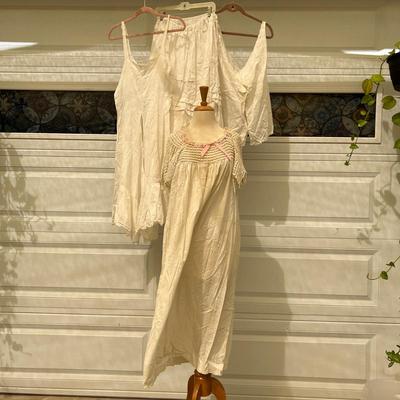 Antique Slip Undergarments Lot