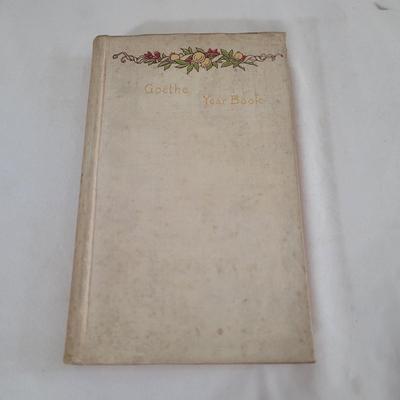 Goethe Year Book by Johann Wolfgang Goethe Published 1894 and More (DR-CE)