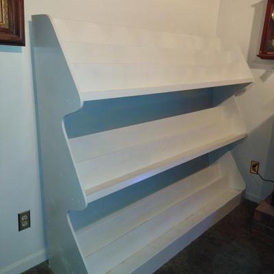 Wooden Multi-Tier Display Stand- Approx 72" Long