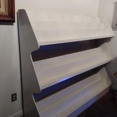 Wooden Multi-Tier Display Stand- Approx 72" Long