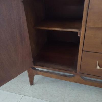 MCM Brasilia (Broyhill Premier) Two Piece Buffet with Hutch Top