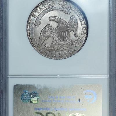 1831 NGC MS65 Bust Half, a nice clean lustrous original piece with strong strike