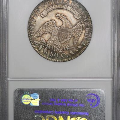 1832 NGC MS63 Bust Half, fine satiny luster & original surfaces, very few marks