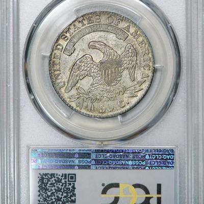 1831 PCGS MS63 Bust Half, decent luster and surfaces on this choice graded piece