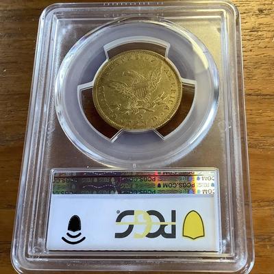 1842 O $10 GOLD LIBERTY HEAD EAGLE
