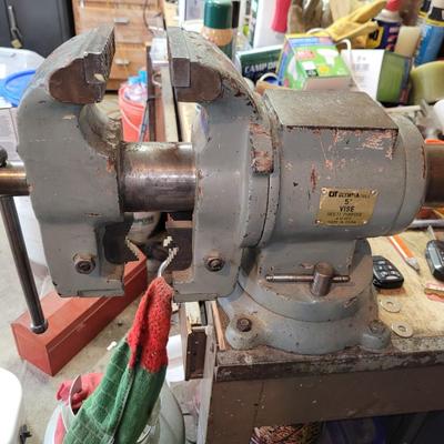 Olympia 5" combination vise