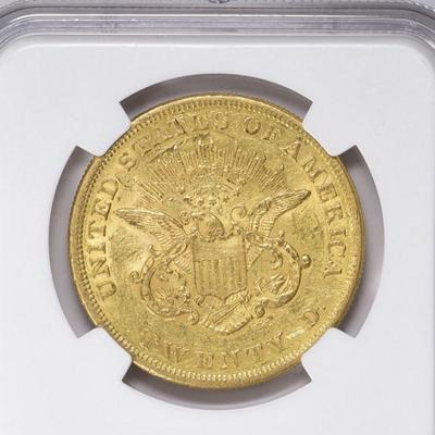 1860 P GOLD LIBERTY HEAD DOUBLE EAGLE