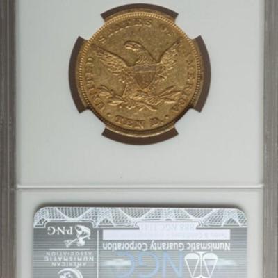 1841 $10 GOLD LIBERTY HEAD EAGLE