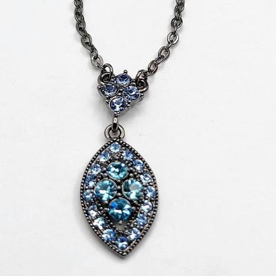 Givenchy Blue Crystal Necklace