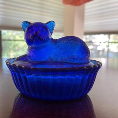 Blue glass 
