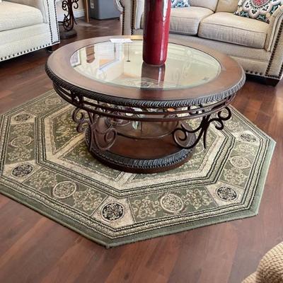 Ornate coffee table 