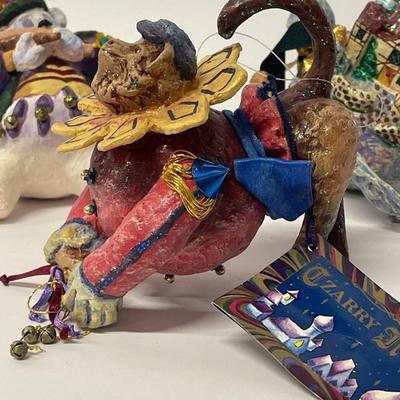 Lot of 3 Department 56 Czarry Nights Ornaments