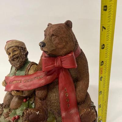 1997 Cairn Christmas Bear Designed by Tim Wolfe