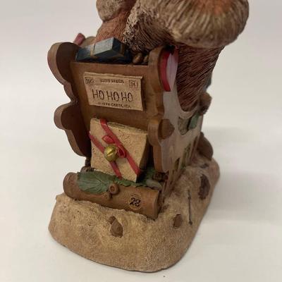 1996 Cairn Christmas Figurine, Hand Signed by Wolfe & Clark