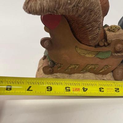1996 Cairn Christmas Figurine, Hand Signed by Wolfe & Clark
