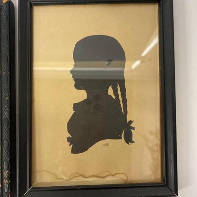Lot of 3 Antique Silhouettes, II