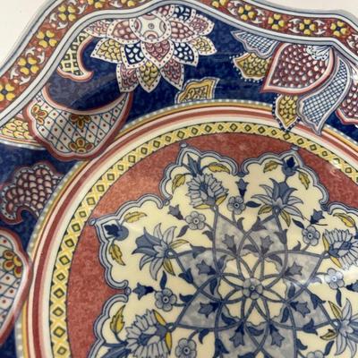 Set of 3 New Spode Kashmir Salad/lLuncheon Plates