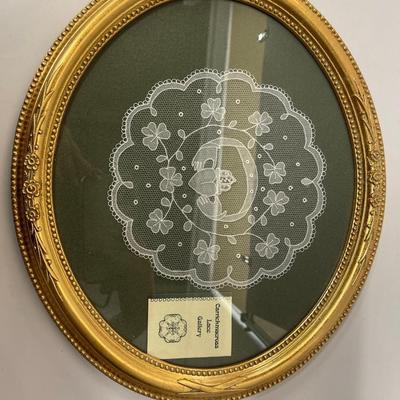 Carrickmacross Lace Gallery Framed Irish Lace