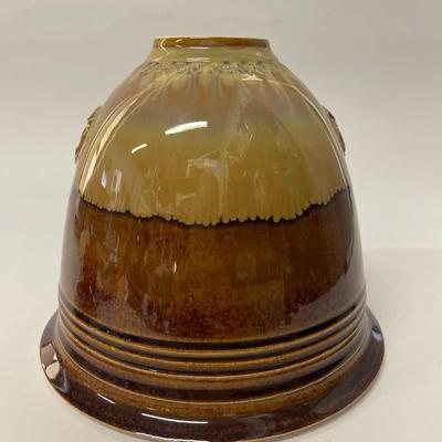 Studio Signed Pottery Vessel with Lid