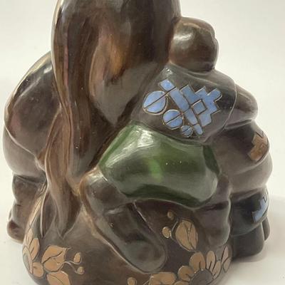 Veronica Galleguillos Chile Pottery Mother Earth Child Story Teller Sculpture