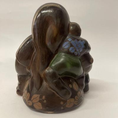 Veronica Galleguillos Chile Pottery Mother Earth Child Story Teller Sculpture