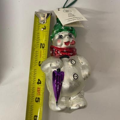 Christopher Radko 1996 “Frosty Weather” Starlight Members Only Gift Ornament