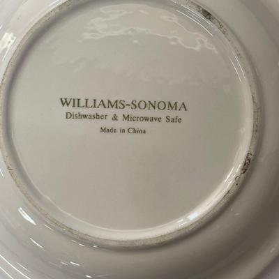 Set of 6 Williams Sonoma Cheese Themed Appetizer Plates