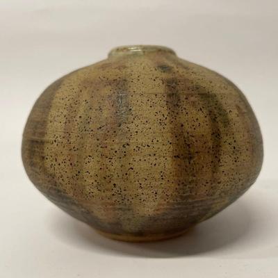 Vintage Hal Singer Hand Made Studio Pottery Vessel, signed
