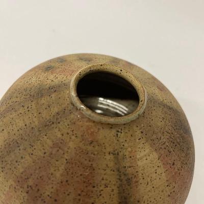 Vintage Hal Singer Hand Made Studio Pottery Vessel, signed