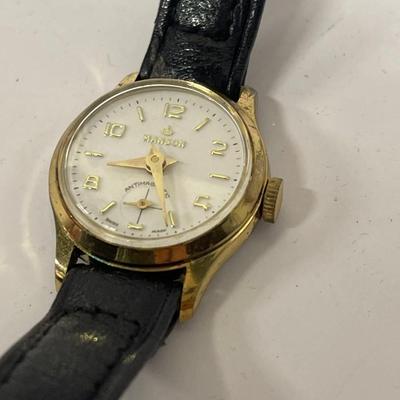 Vintage Manson Watch with Leather Band