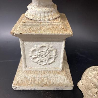 Pair of 2 Heavy Iron Candlesticks