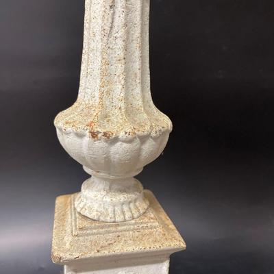 Pair of 2 Heavy Iron Candlesticks