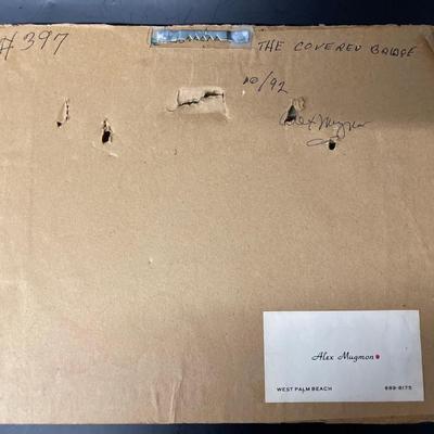 Alex Mugmon Original Acrylic on Canvas