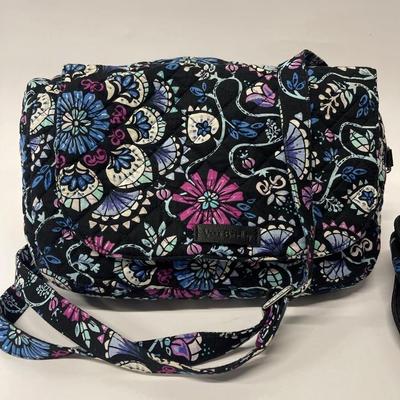 Vera Bradley Bramble Handbag & Matching Toiletry Case