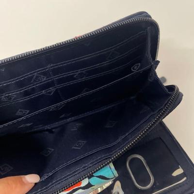 Vera Bradley Butterfly Turn Lock Wallet