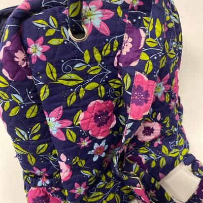 Vera Bradley Floral, Quilted Backpack