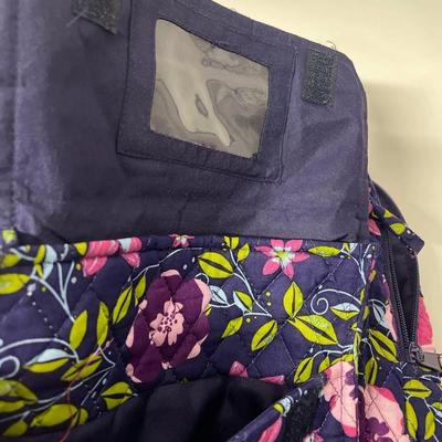 Vera Bradley Floral, Quilted Backpack