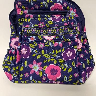 Vera Bradley Floral, Quilted Backpack