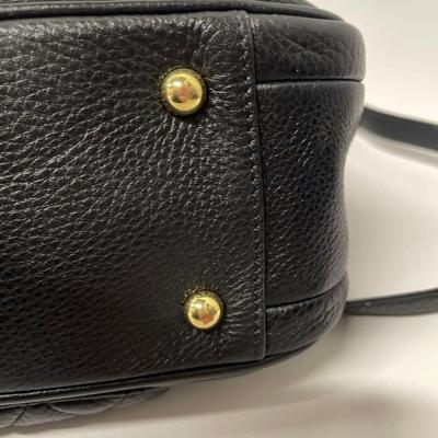 Vera Bradley Black Leather Handbag