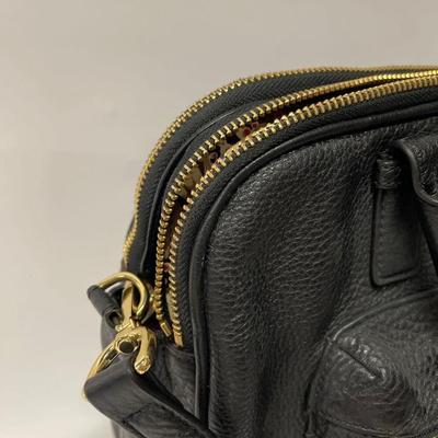 Vera Bradley Black Leather Handbag