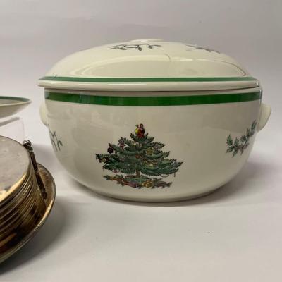 Lot of Spode Christmas Pieces