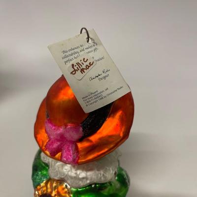 Christopher Radko Lillie Mae Frog Ornament
