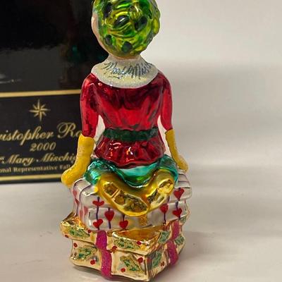 Christopher Radko “Mary Mischief” 2000 National Representative Fall Event Ornament