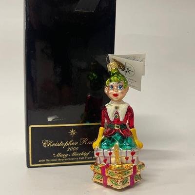Christopher Radko “Mary Mischief” 2000 National Representative Fall Event Ornament