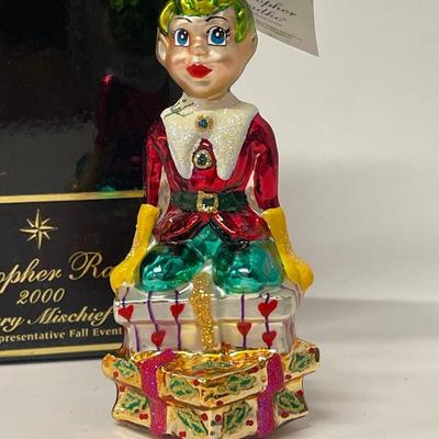Christopher Radko “Mary Mischief” 2000 National Representative Fall Event Ornament