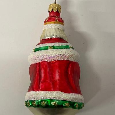 Christopher Radko Santa Ornament